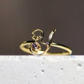 initials ring